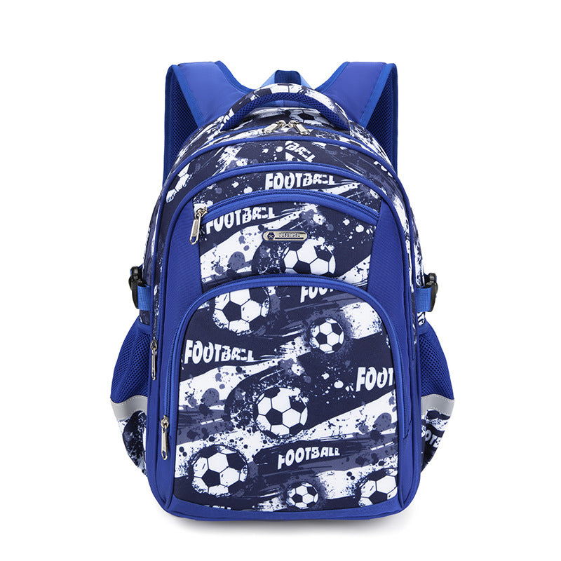 Football School Bag for Elementary Boys