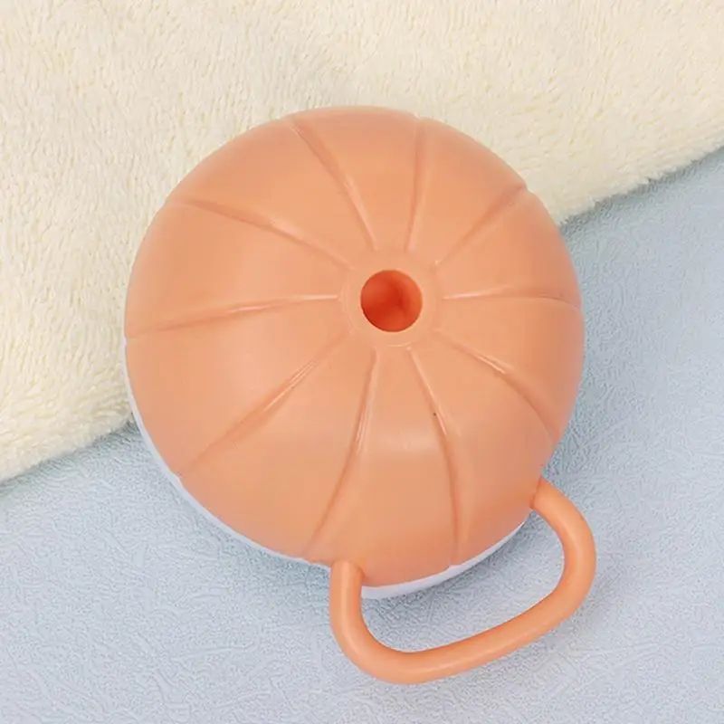 Silicone Dog Scrubber & Bath Brush with Shampoo Dispenser for Pet Grooming