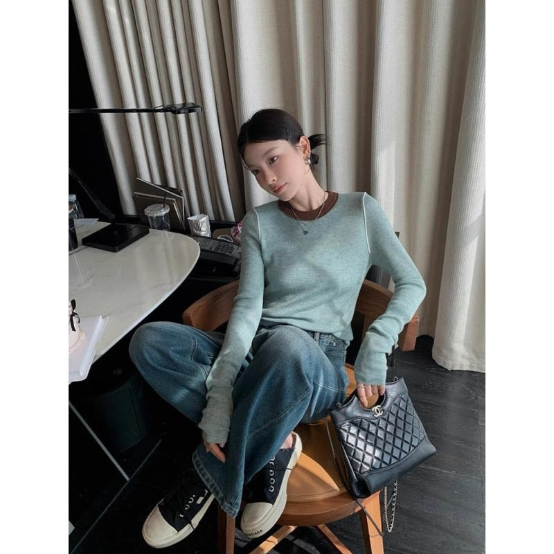 Women's Casual Round-Neck Top