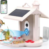 AI Smart Bird Feeder with 160 Degree Wide Angle Camera
