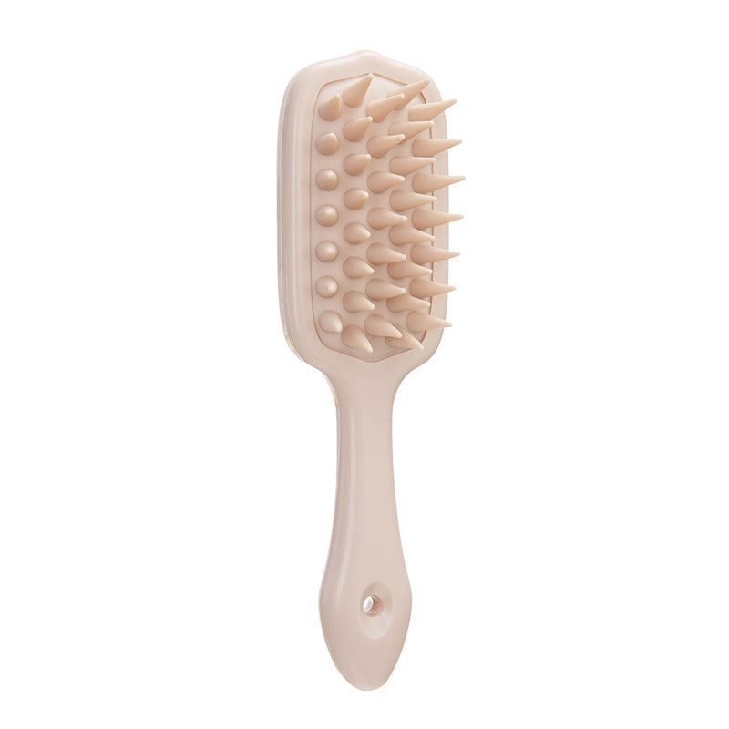 Long Handle Silicone Head Massage Comb for Relaxation