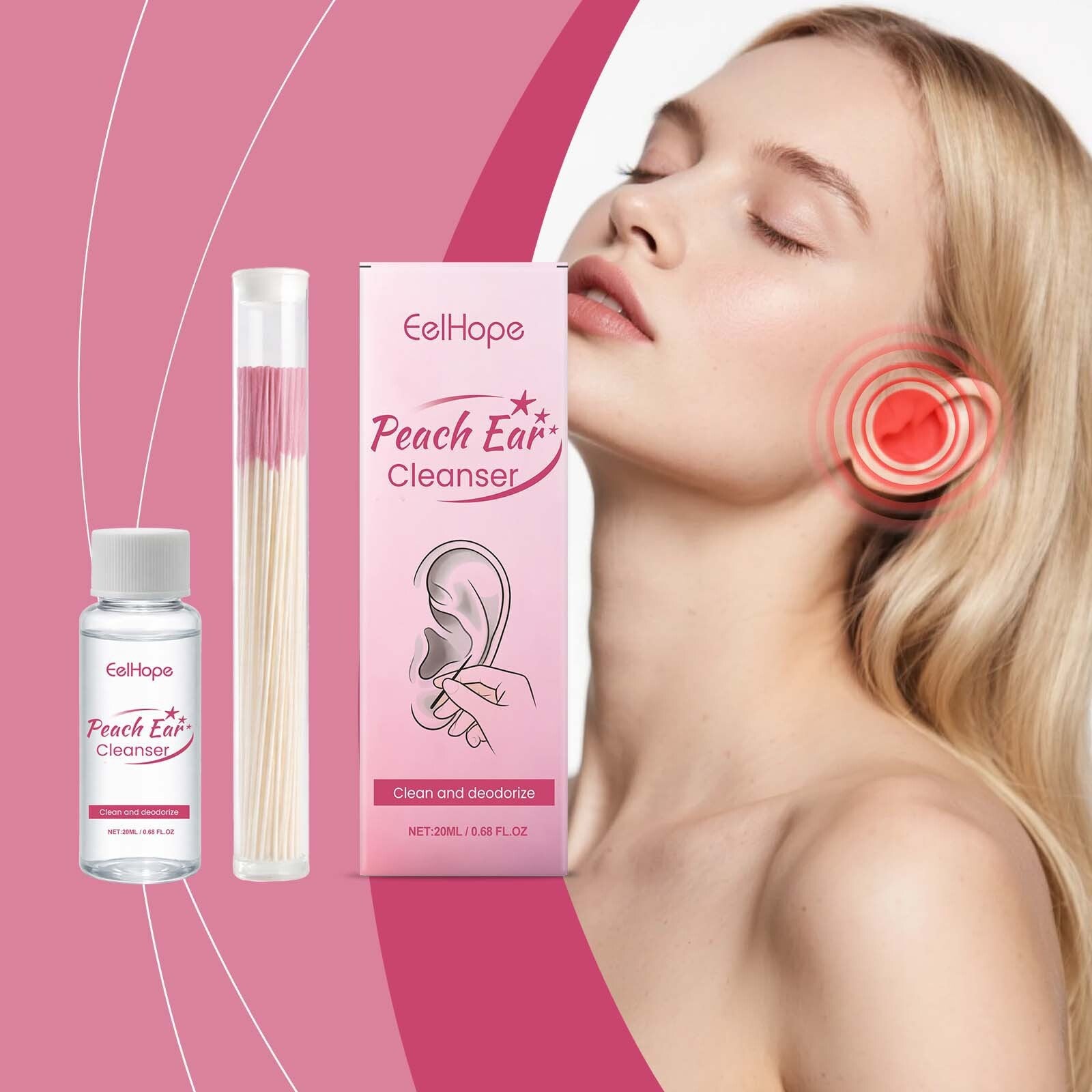 cPeach Ear Cleaning Kit with Tools for Safe Ear Care