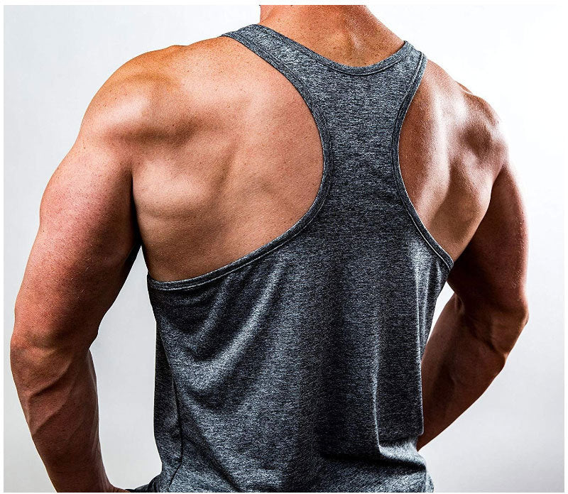 Men’s Muscle Fit Gym Workout Vest