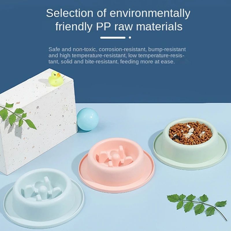 Cartoon Pet Feeding & Watering Dispenser Large Capacity for Cats & Dogs