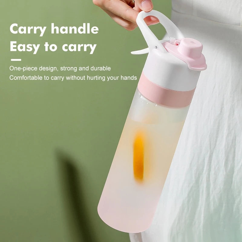 Large Capacity Spray Water Bottle for Outdoor Sports and Travel