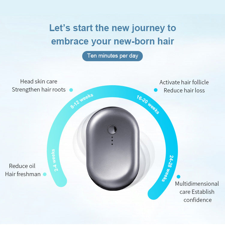 Red Light Vibration Scalp Care Device