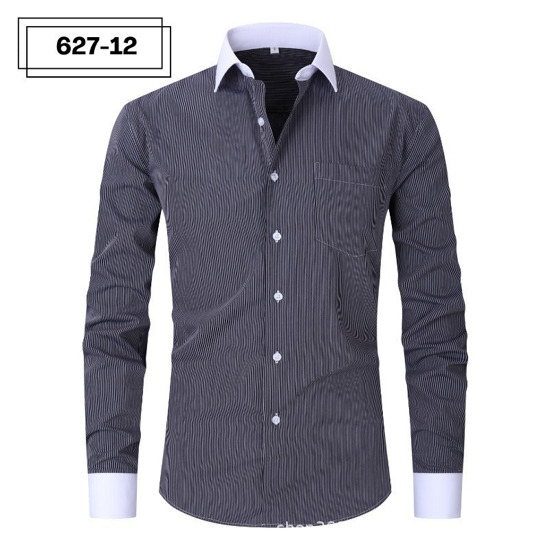 Men's Striped Summer Fashion Plus Size Shirt