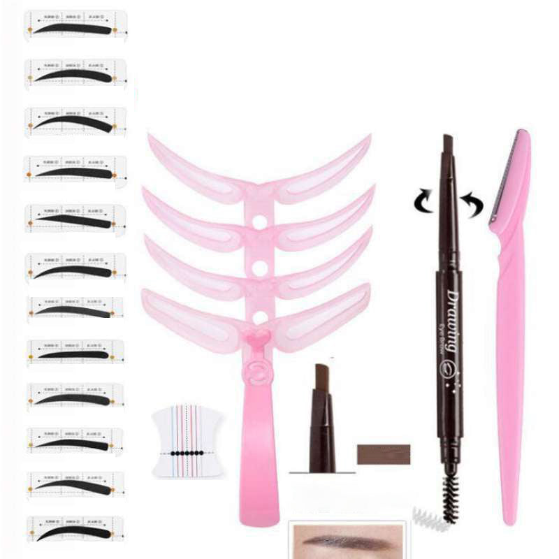 Reusable Eyebrow Guide Stencil for Perfect Brow Shaping