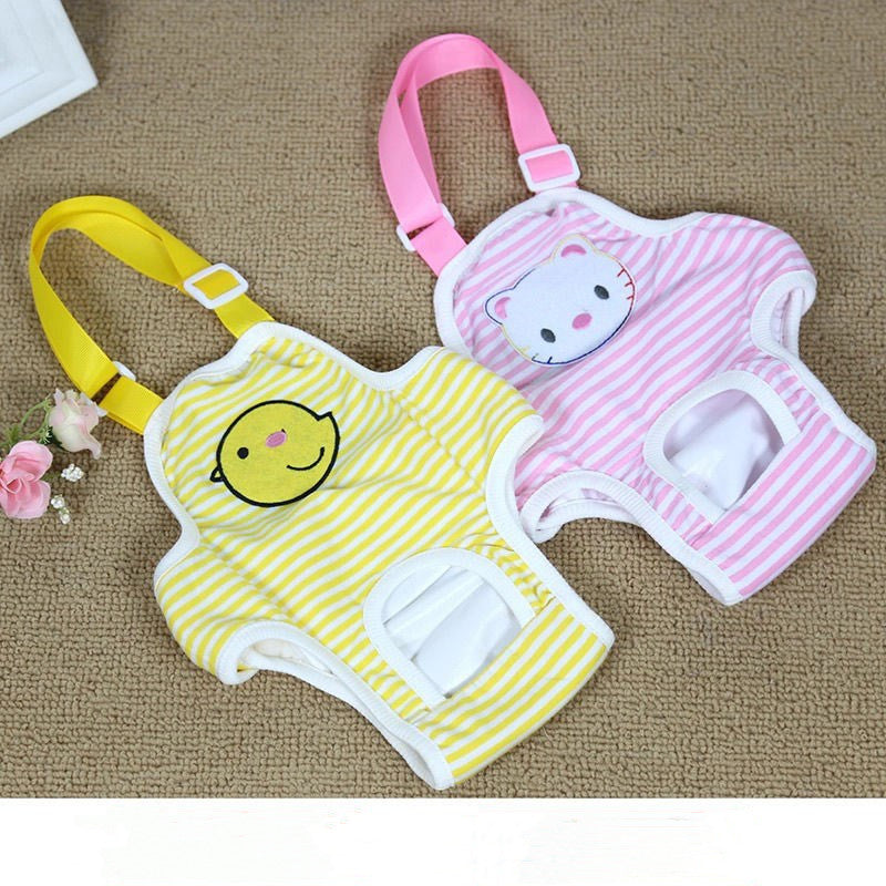 Female Dog Diapers Reusable Hygiene Pants for Heat Protection