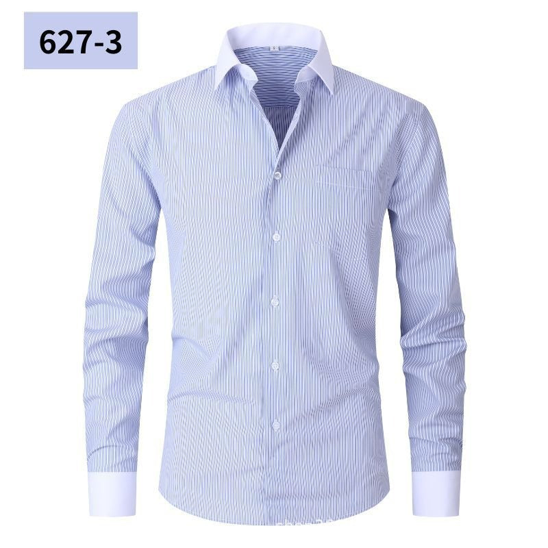 Men's Striped Summer Fashion Plus Size Shirt