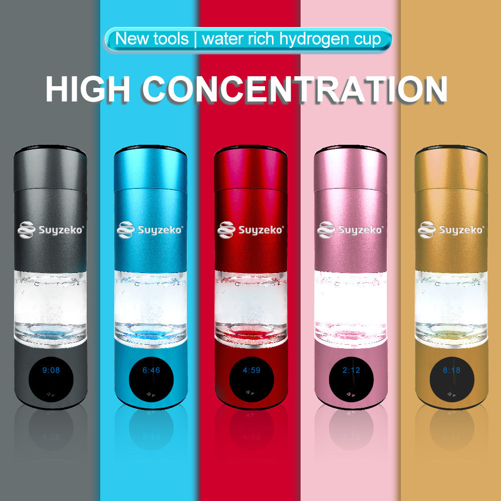 Hydrogen and Oxygen Water Cup for Healthy Drinking
