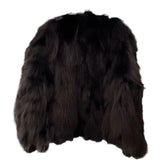 Women’s Autumn Winter Short Faux Fox Fur Coat High-End Outerwear