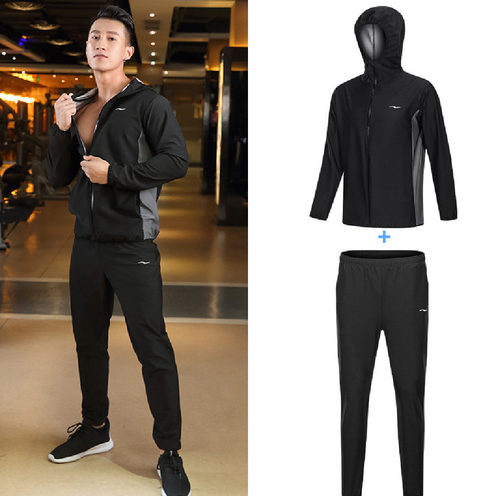 Men’s Sportswear Tracksuit Set – Zip Hoodie & Joggers
