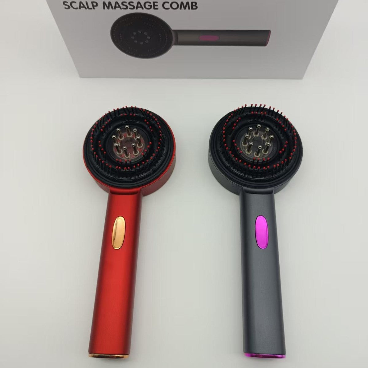 Electric Scalp Hair Care Comb with Red Light and Liquid Guide