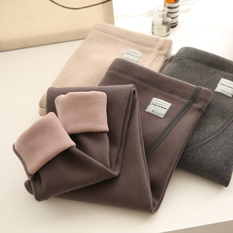 Maternity Plush Thick Leggings for Women