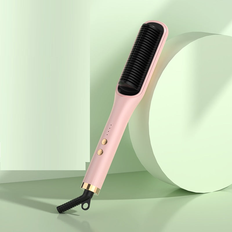 Anion Electric Hair Curler Comb & Straightener