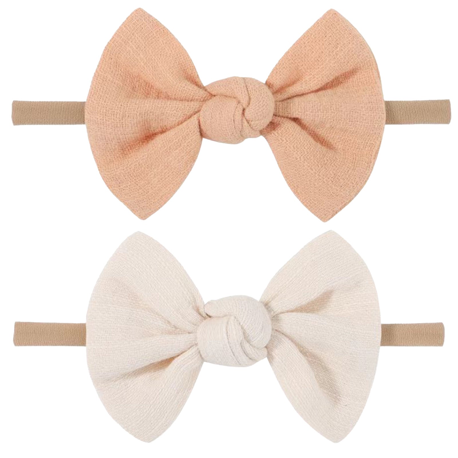 Baby Girls Nylon Bow Headband