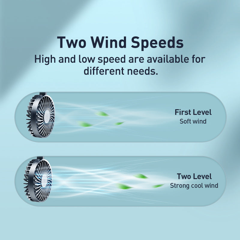 Small Front and Rear Seat Fan
