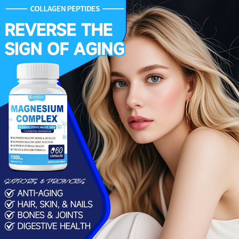 Premium Magnesium Complex Supplement Capsules
