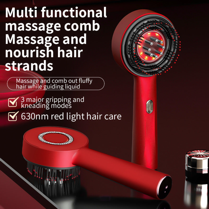 Scalp Massage Hair Growth Comb with Liquid Guide