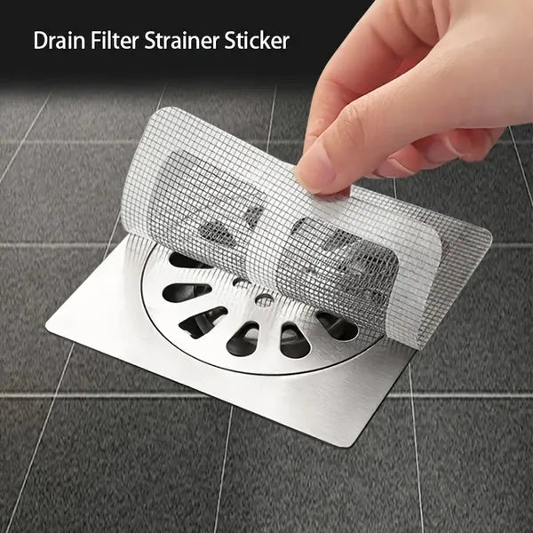 Disposable Shower Drain Hair Catcher Stickers