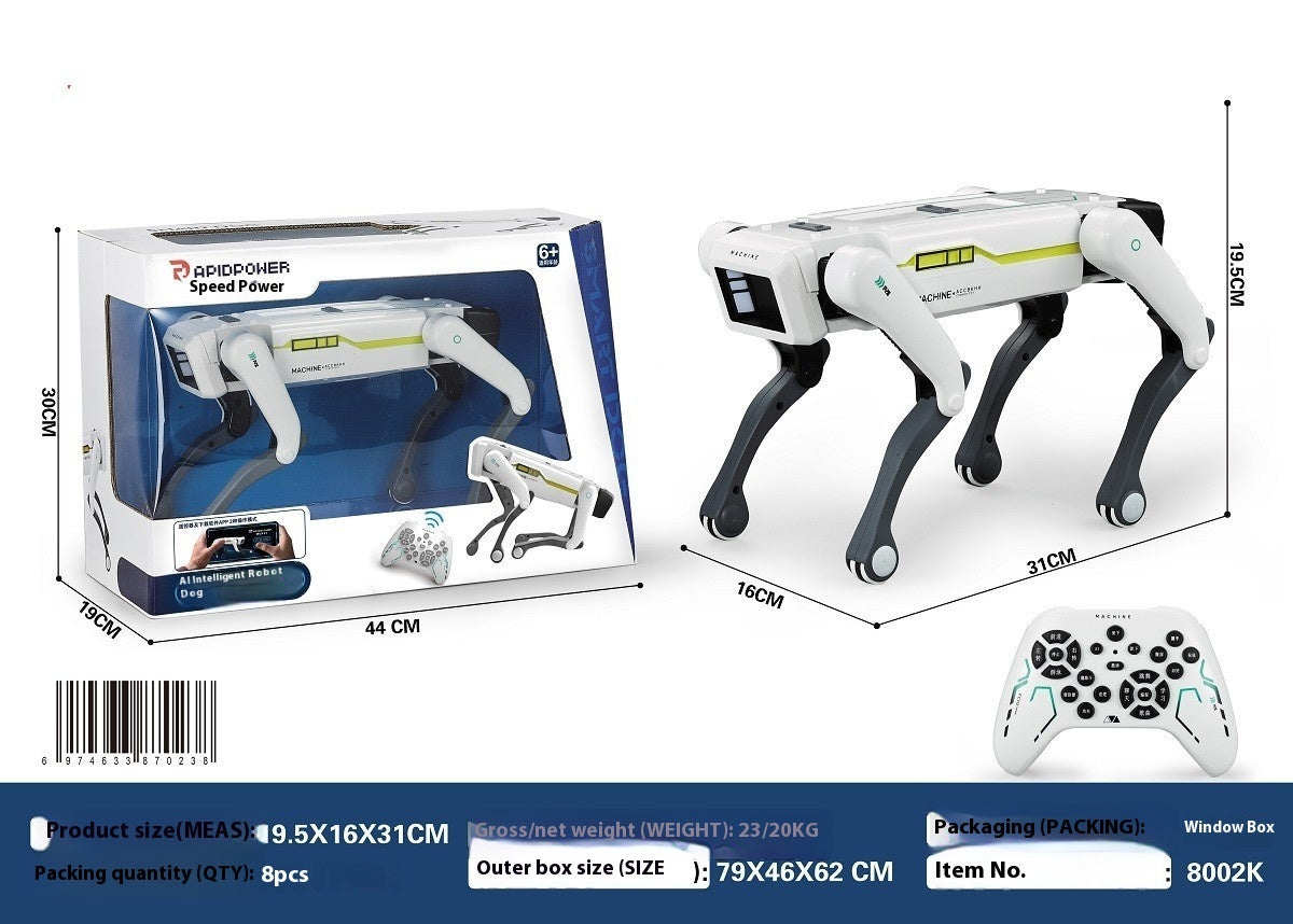 Simulation Robot Dog with Voice Dialogue