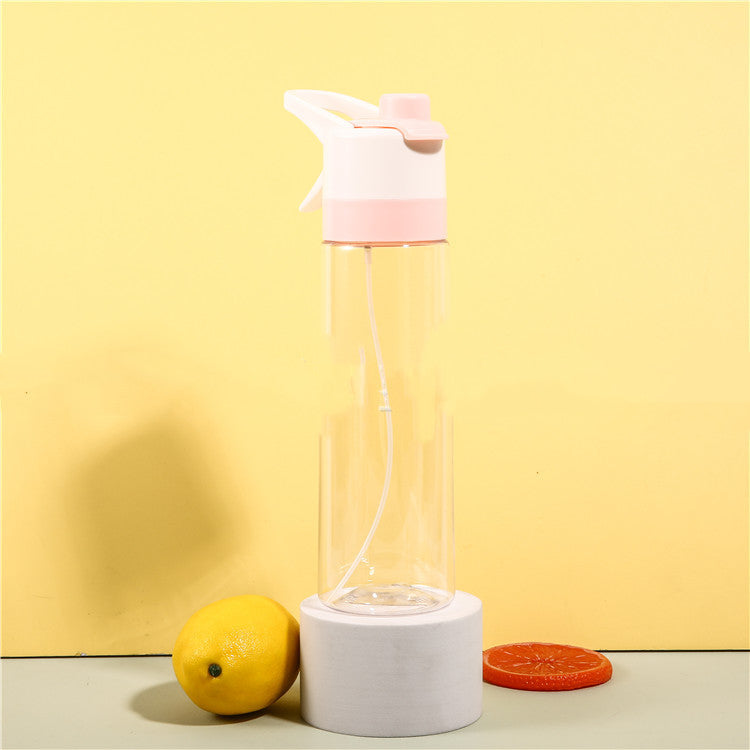 Large Capacity Spray Water Bottle for Outdoor Sports and Travel