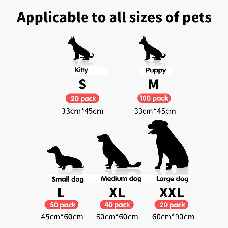 Absorbent Pet Hygiene Dog Training Pad for Puppies & Dogs