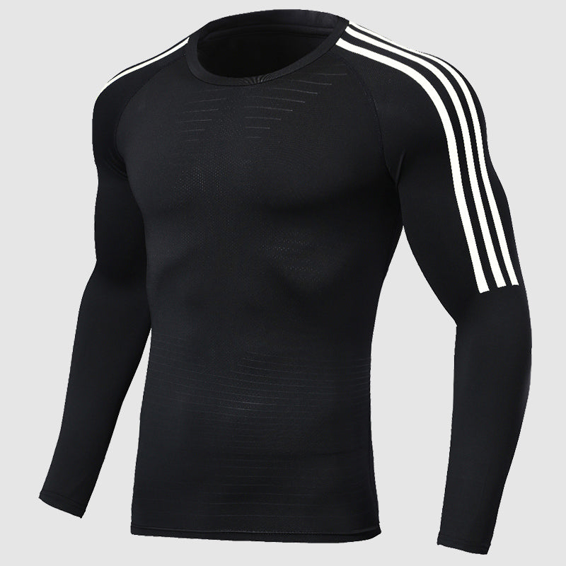 Men’s Polyester Gym Sweatshirt T-Shirt for Fitness