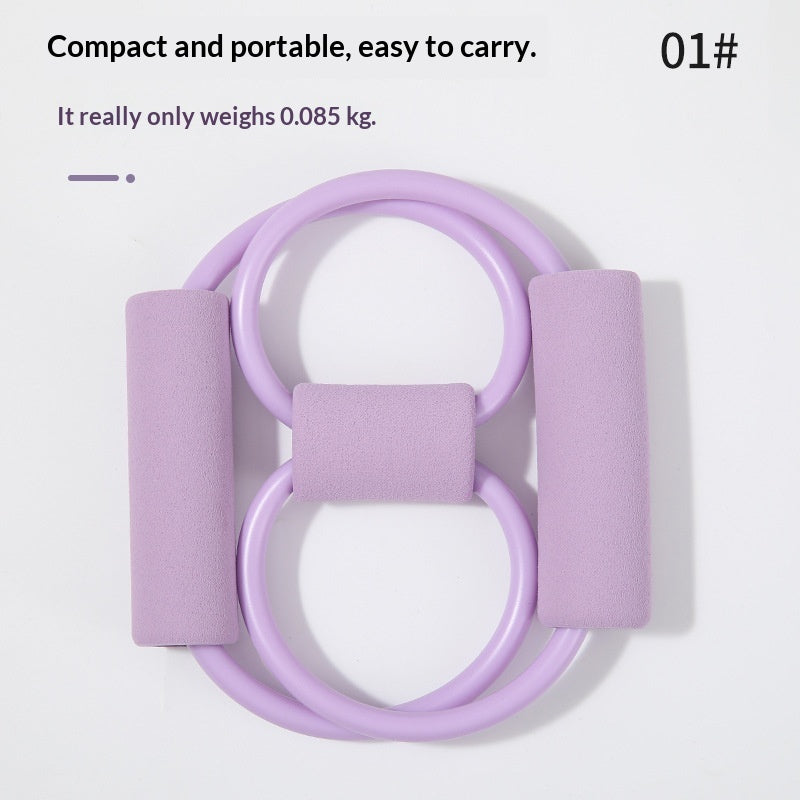 Yoga & Pilates Stretch Resistance Bands for Back and Upper Body Training