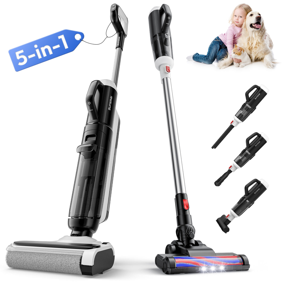 Sunsmai Wet Dry Vacuum Cleaner