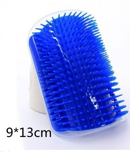 Self-Grooming Cat Brush Wall-Mounted Rubbing Device