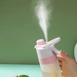 Large Capacity Spray Water Bottle for Outdoor Sports and Travel