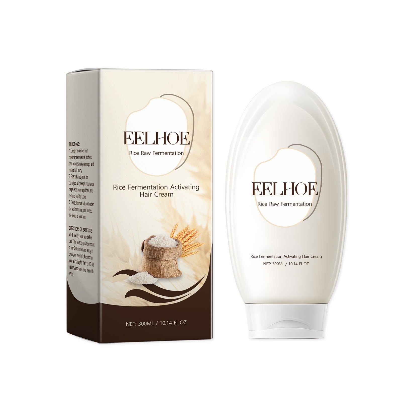 Rice Moisturizing Hair Milk for Repair and Nourishment
