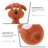 Cute Latex Dog Chew Toys with Squeaker