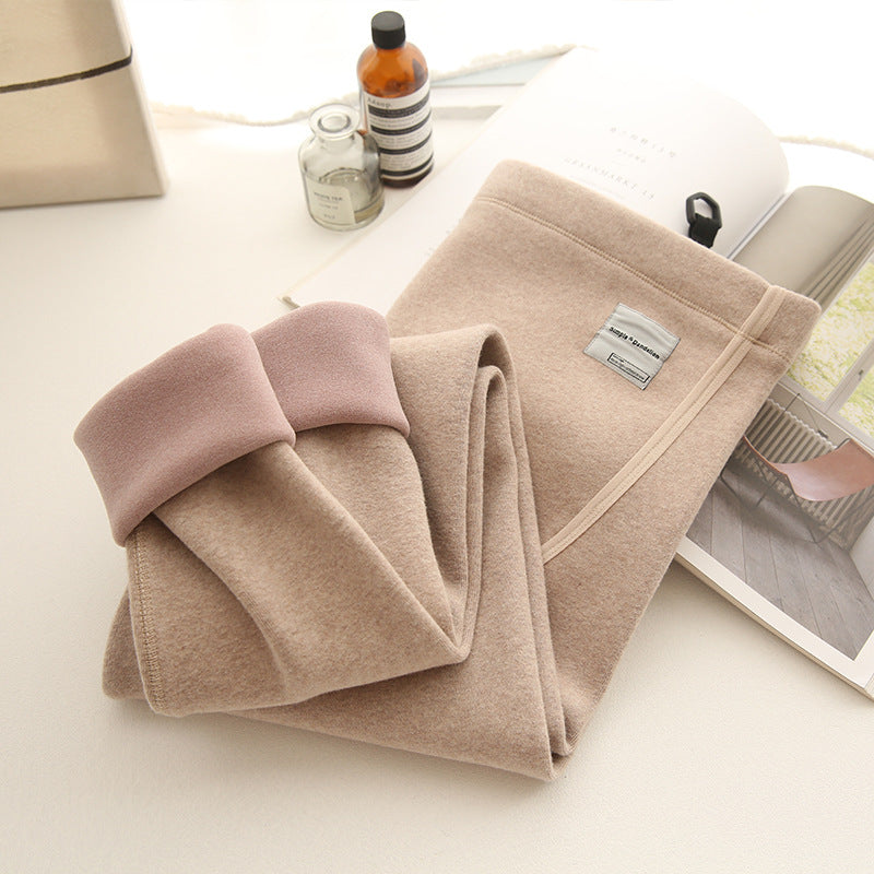 Maternity Plush Thick Leggings for Women