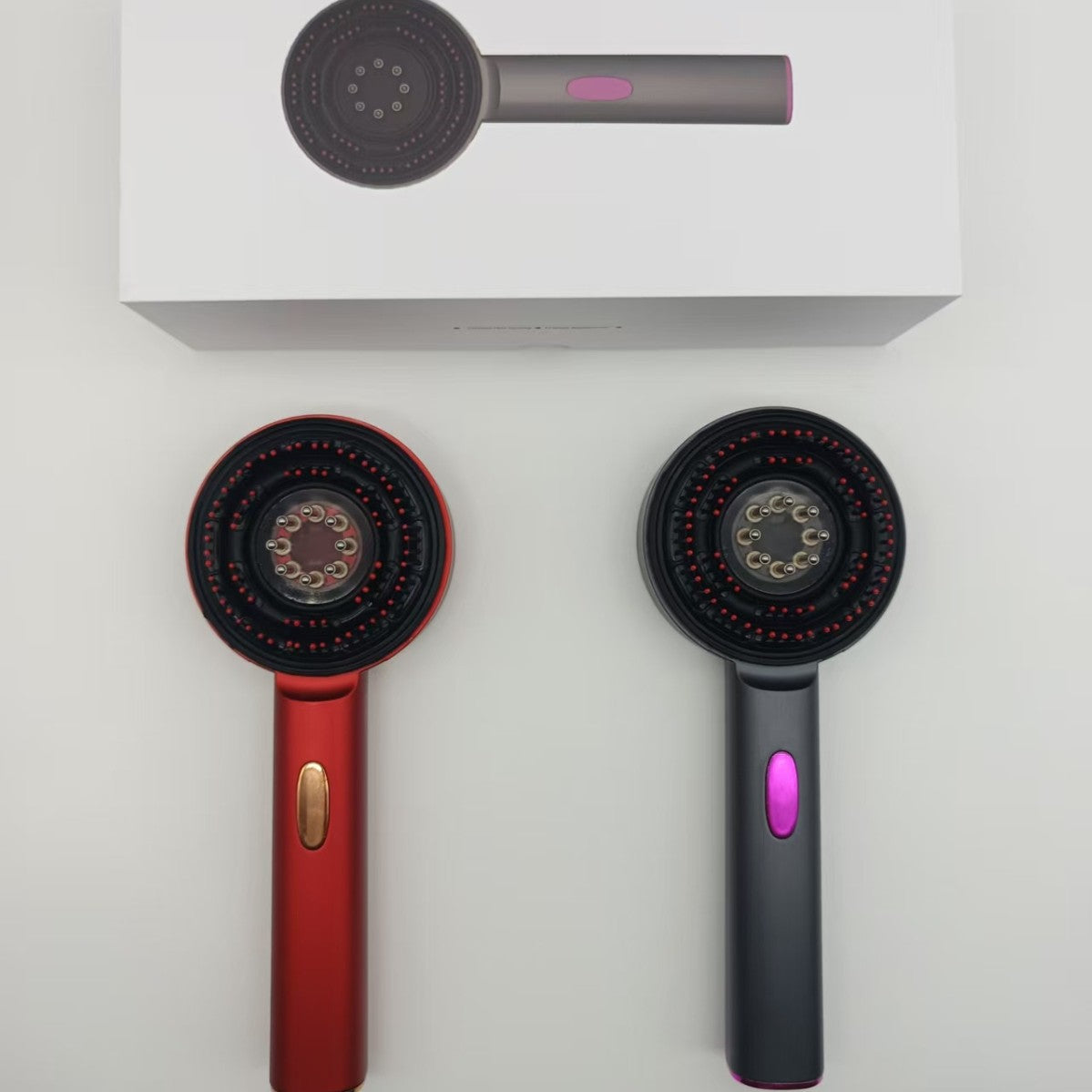 Electric Scalp Hair Care Comb with Red Light and Liquid Guide