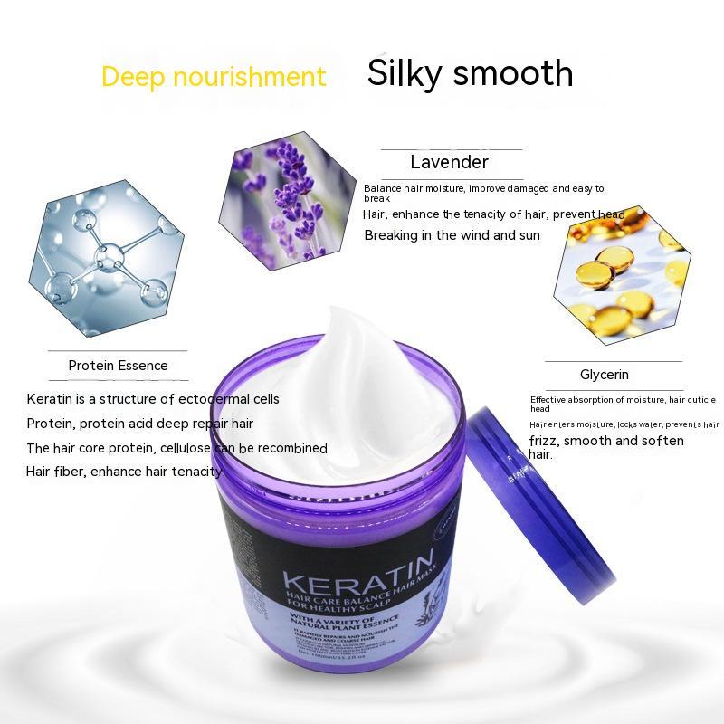 Lavender Hair Care Nutrition Mask Multi Effect Repair