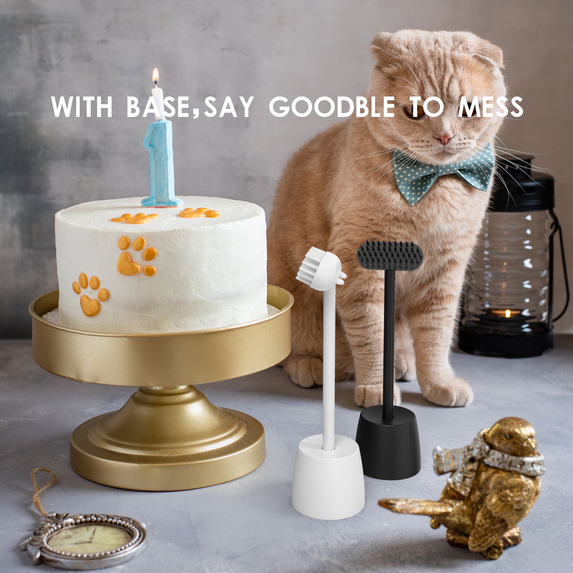 Creative Cat Comb Sticker Toy