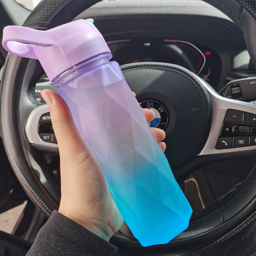 Large Capacity Spray Water Bottle for Outdoor Sports and Travel