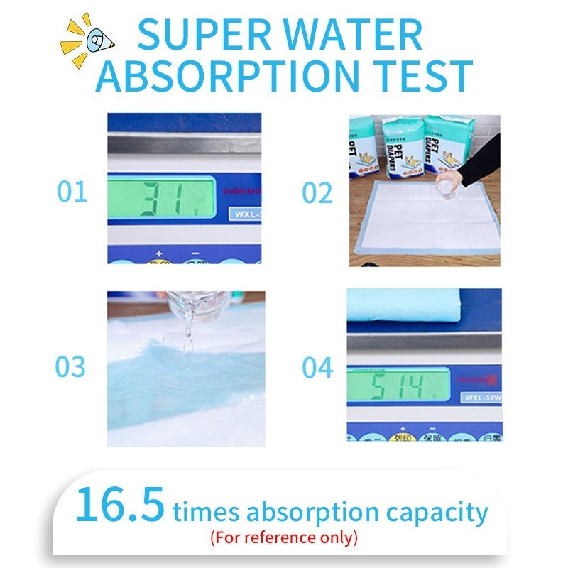 Absorbent Pet Hygiene Dog Training Pad for Puppies & Dogs