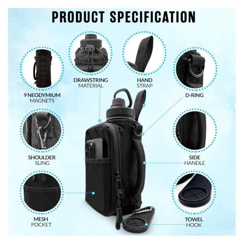 Mens Multifunctional Sports Messenger Bag