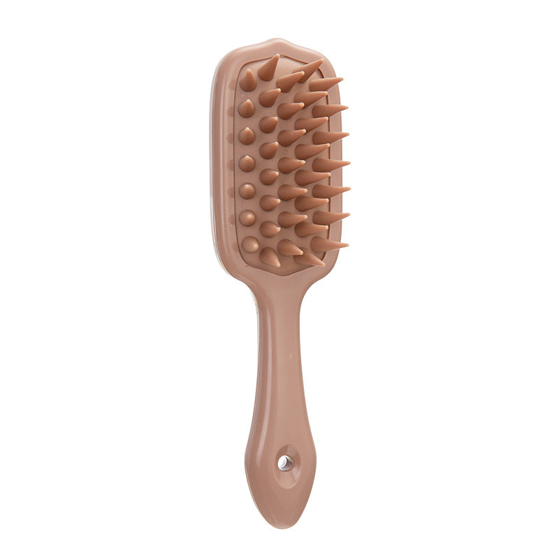 Long Handle Silicone Head Massage Comb for Relaxation