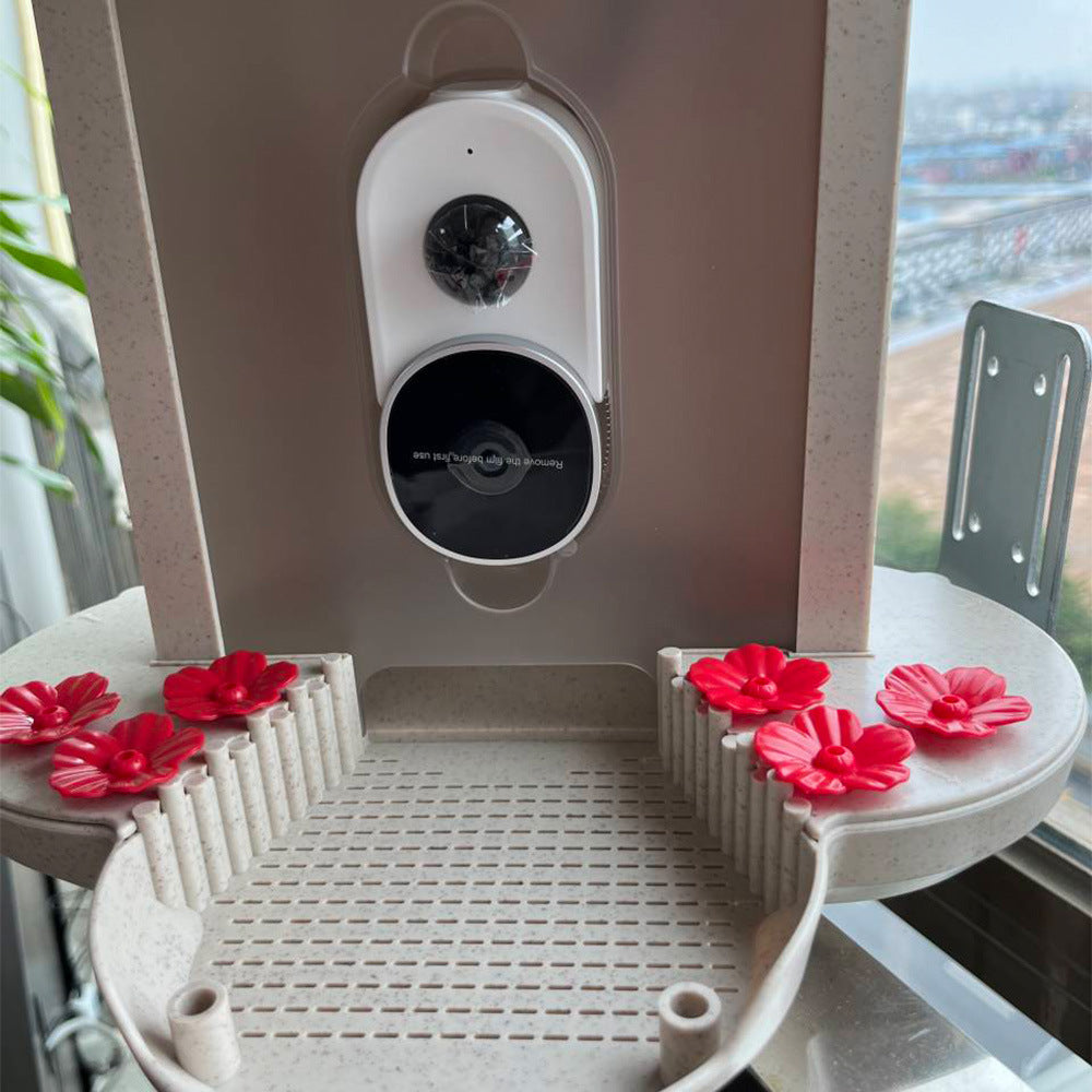 AI Smart Bird Feeder with 160 Degree Wide Angle Camera
