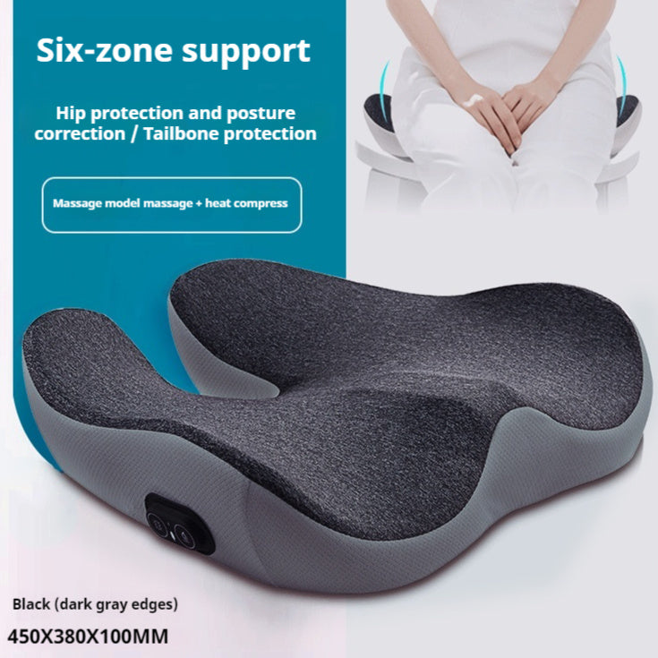 Ergonomic Sitting Cushion for Hemorrhoid Relief and Posture Support