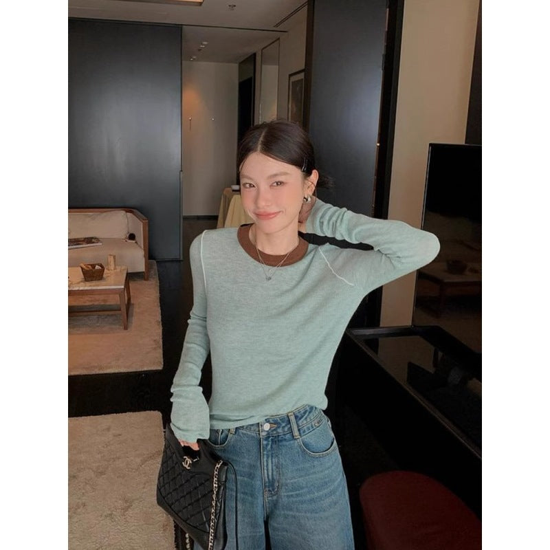 Women's Casual Round-Neck Top