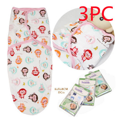 Cotton Baby Wrap Towel and Sleeping Bag