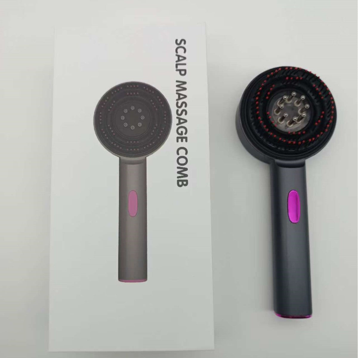 Electric Scalp Hair Care Comb with Red Light and Liquid Guide