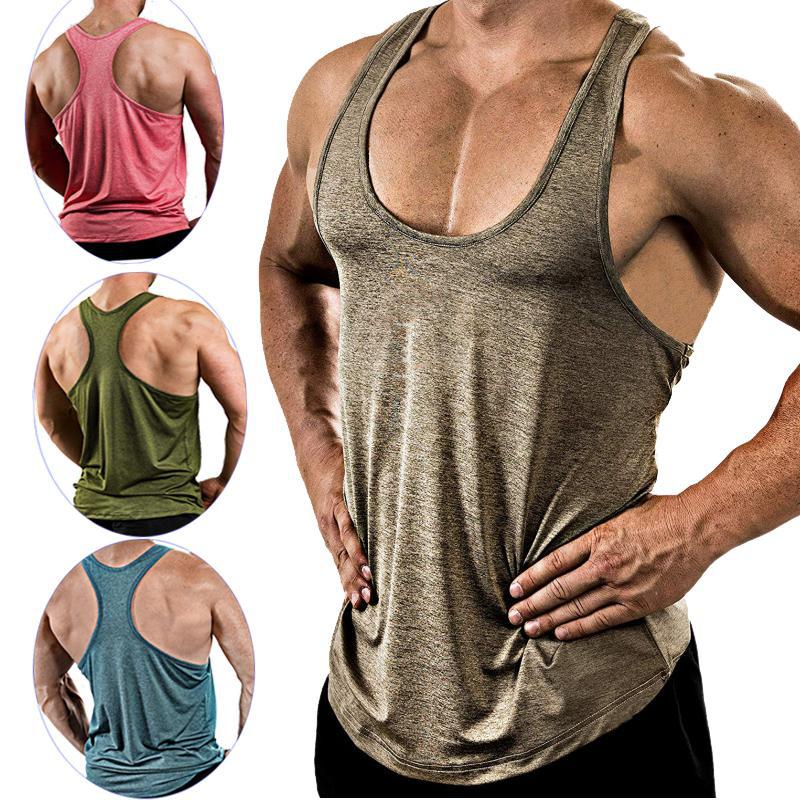 Men’s Muscle Fit Gym Workout Vest