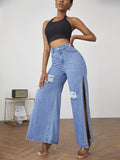 Women’s European & American Style Ripped Jeans